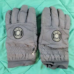 Goretex Conroy Winter Gloves Black Inner Lined Embroidered Patch